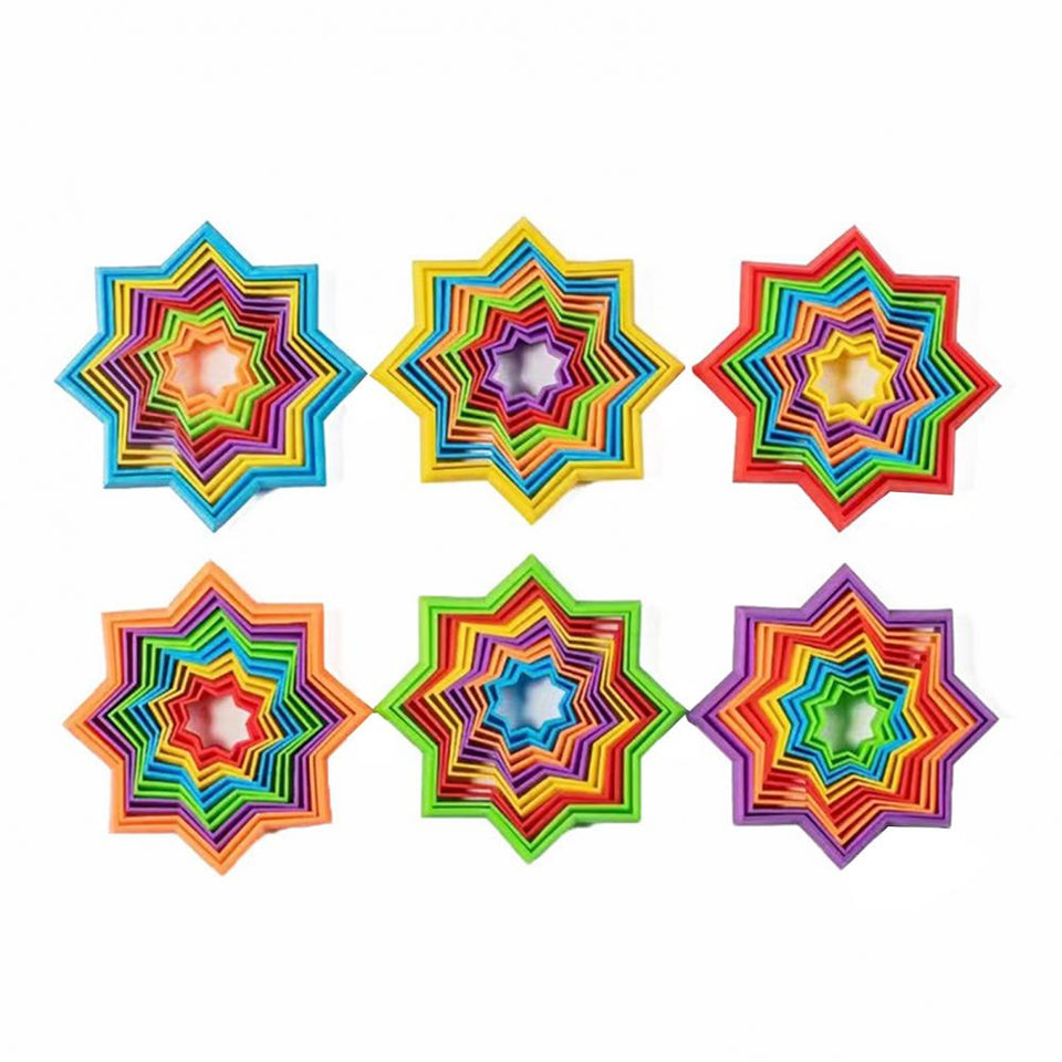Illusion Star Fidget Toy™ - Pop-it Magie - Ster Fidget Toy