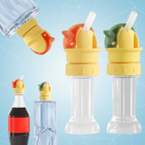 AquaSip – Drinkpret & Praktisch – Herbruikbare Flessendop voor kinderen