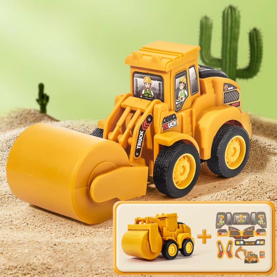 Construction Toy™ - Kleine ingenieurs in actie  - Speelgoed Graafmachine