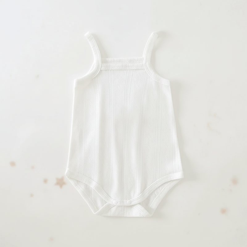 Summer Bodysuit – Luchtig & Comfort – Gebreide Baby Romper