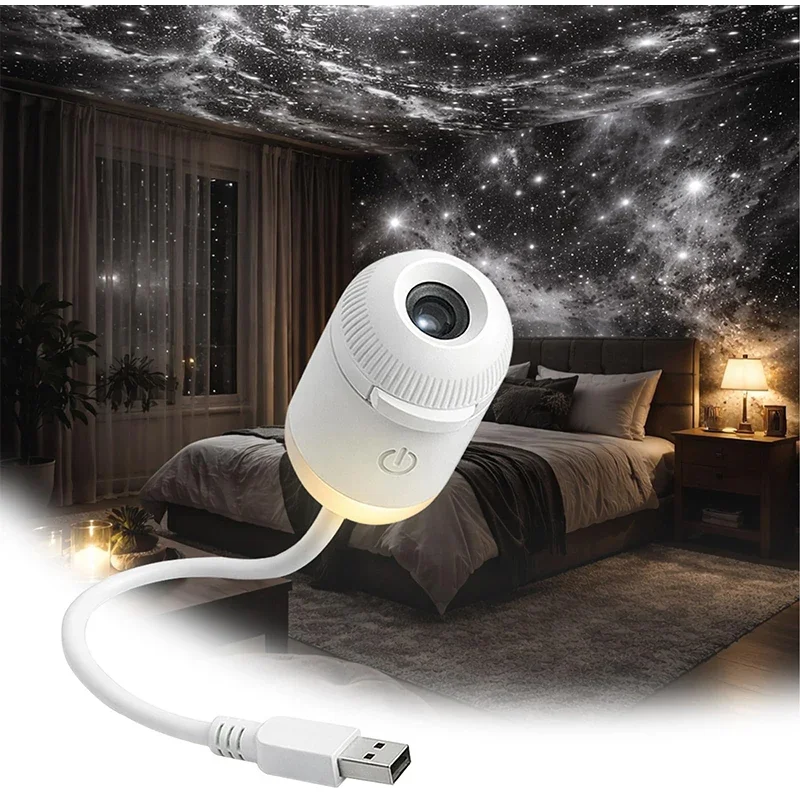 NightSky – Dimbaar & Magisch in de Slaapkamer – LED Galaxy Lamp