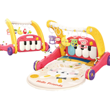 Step & Play – Interactief & Veilig – 3-in-1 Walker & Baby Gym