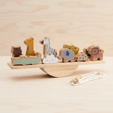 Wooden Forest Blocks – Creatief & Ontwikkeling – Houten Stapel Blokken Set