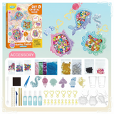 DIY Crystal Keychain Kit – Creatief & Speels – Sleutelhanger Knutselset