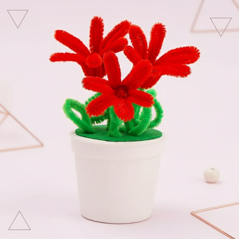 CraftBloom – Kleurrijk & Creatief – DIY Bloempot Knutselset