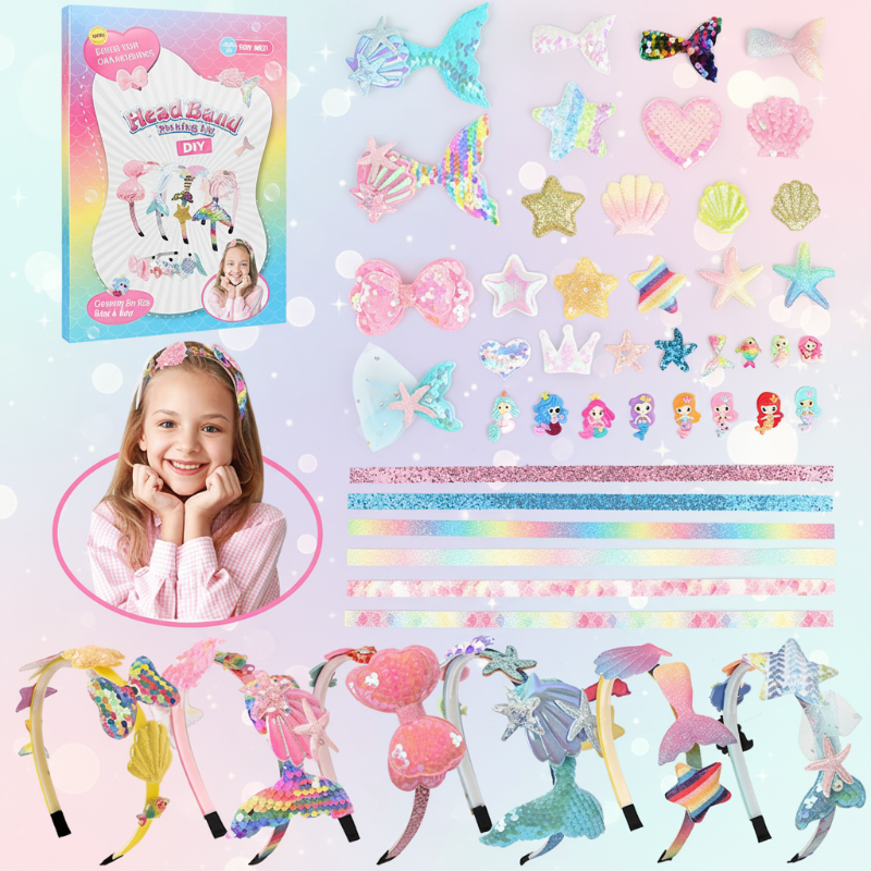 DIY Headband Making Kit – Creatief & Speels – Haarband Accessoires Set