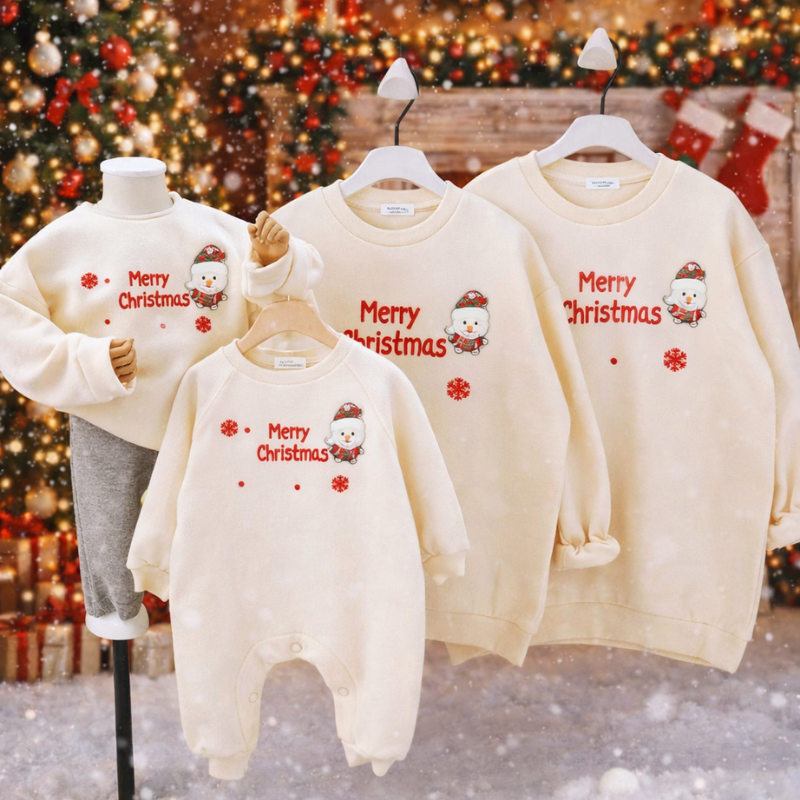 FamXmas – Kerst Romper & Trui voor de hele familie