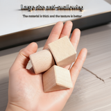 BlockyFun – Creatief & Educatief – 100-delige Houten Bouwblokken Set