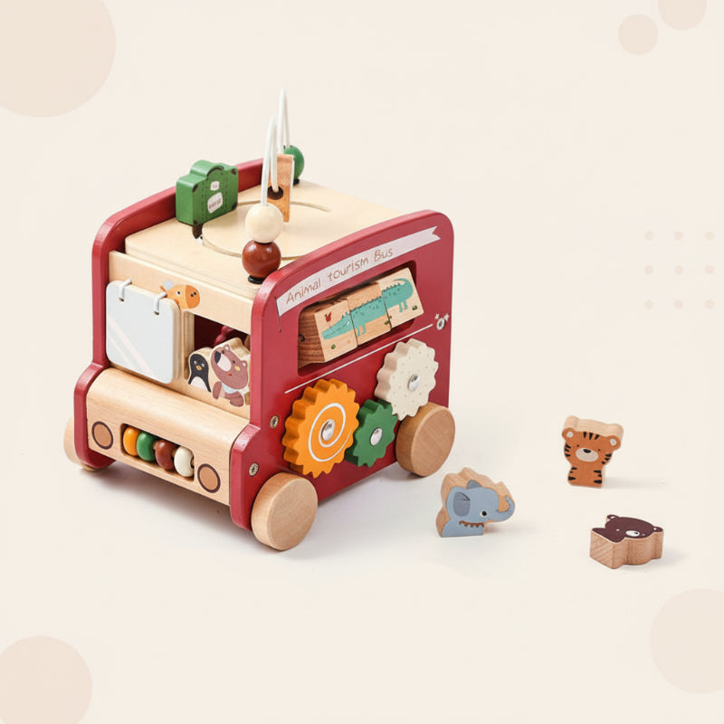 BusyRide – Educatief & Veelzijdig – Houten Montessori Activiteitenbus