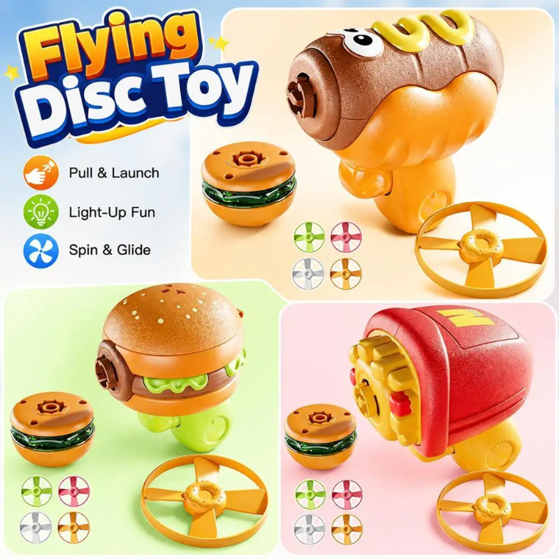 Flying Disk Toy – Creatief & Bewegend – Gyro Gun