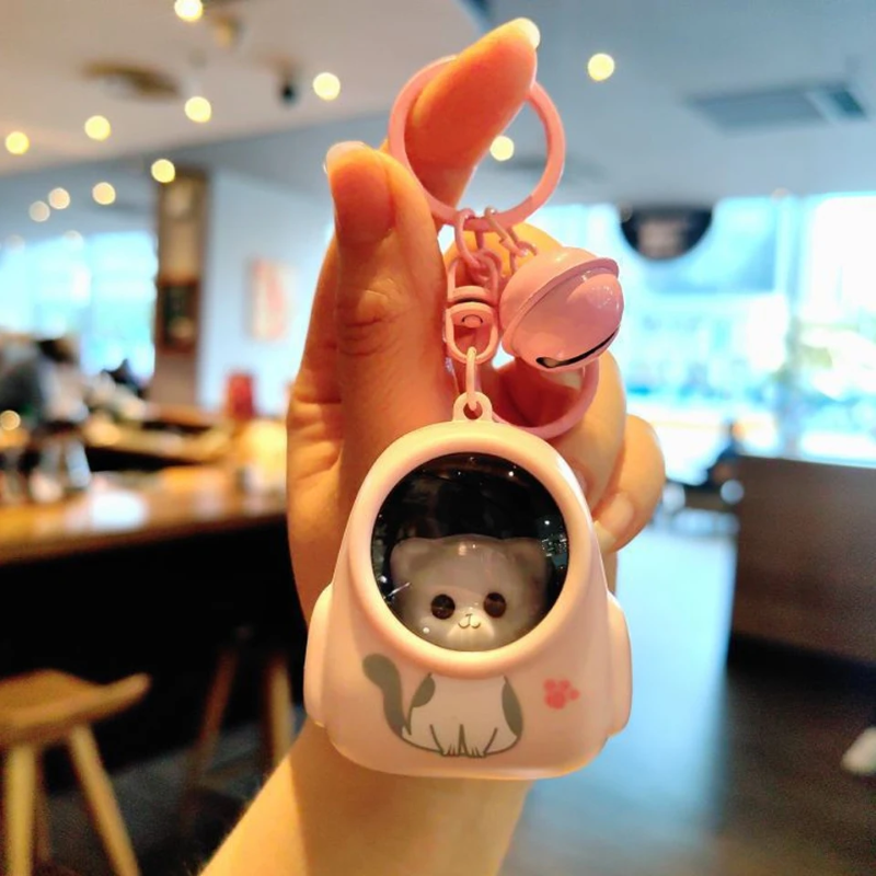 Glowing Astronaut Charm – Schattig & Lichtgevend – Astronaut Tas Hanger