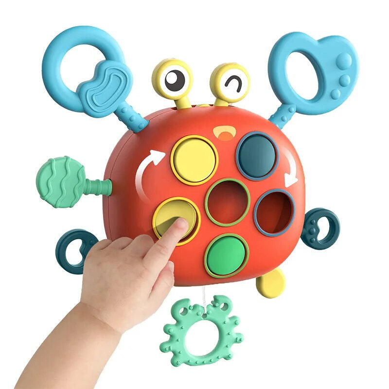 Sensory Crab™ - Motorische Magie - Sensorisch speelgoed