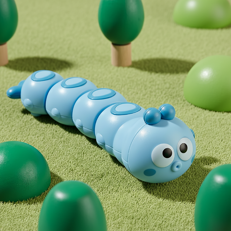 Wind-Up Caterpillar – Speels & Bewegend – Kruip Speelgoed
