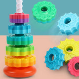 Rotating Tower™ - Kleurrijk stapelplezier - Stapeltoren
