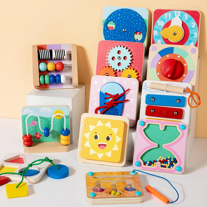 TinySkills – Creatief & Educatief – Montessori Magnetisch Busy Board Speelbord