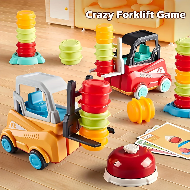 LittleBuilders – Interactief & Veilig – Vorkheftruck Speelset