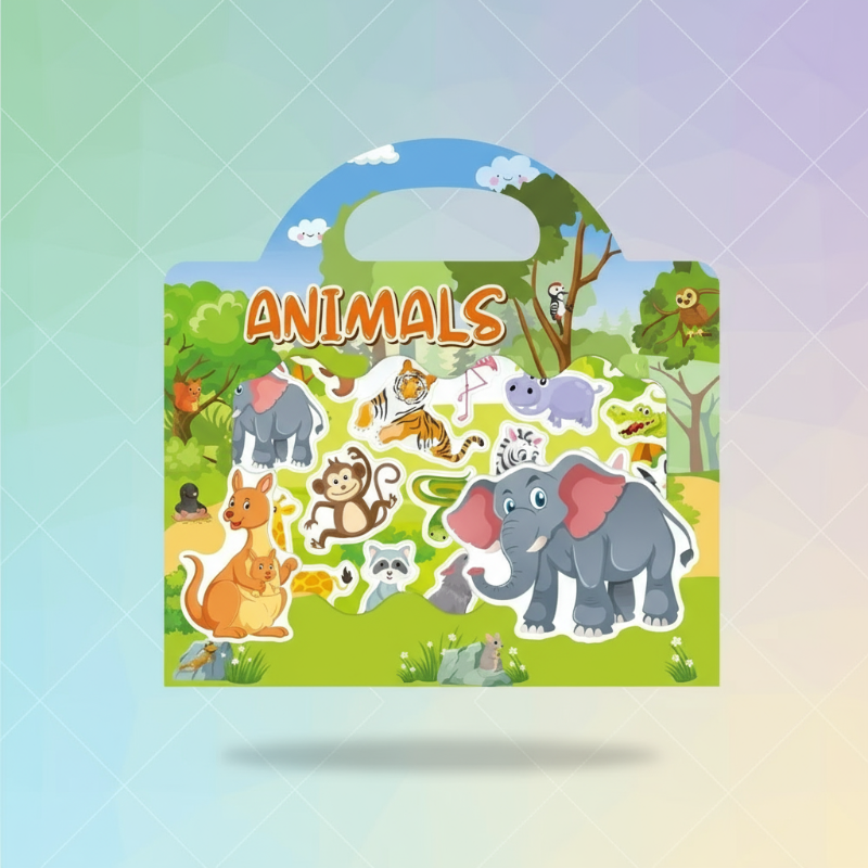 StickerFun – Kleurrijk & Leerzaam – Herbruikbare Stickerboek