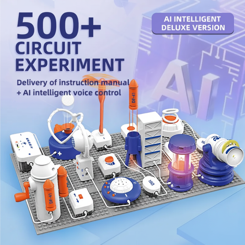 AI Voice Building Blocks – Leerzaam & Interactief – Bouwstenen Set