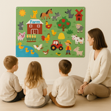 FeltBoard™ | Eindeloos ontdek- en speelplezier! - Viltbord