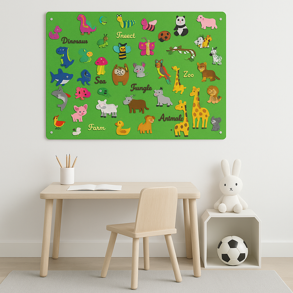 FeltBoard™ | Eindeloos ontdek- en speelplezier! - Viltbord