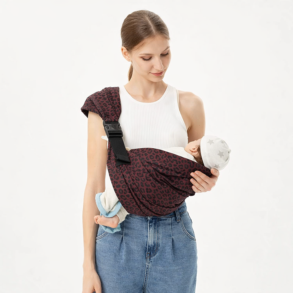 Baby Sling Carrier™ - Extra Brede Draagband - Ergonomische Heupdrager