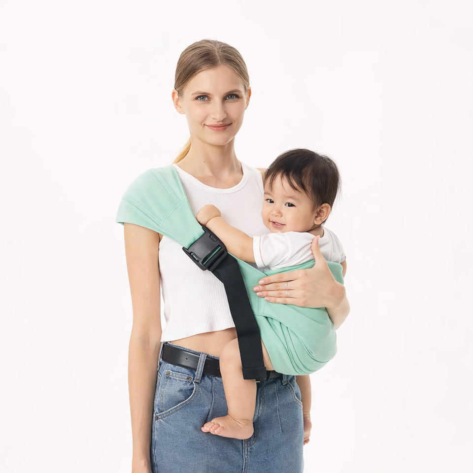 Baby Sling Carrier™ - Extra Brede Draagband - Ergonomische Heupdrager