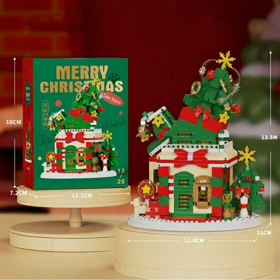 HolidayBlocks – Vrolijk & Decoratief – Kerst Mini Bouwstenen