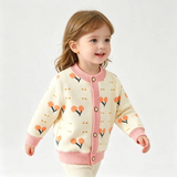 CozyCardi – Zacht & Warm – Gebreid Vestje met Leuke Prints