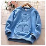 LittleCloud – Comfortabel & Knus – Sweater met 3D Berenmotief