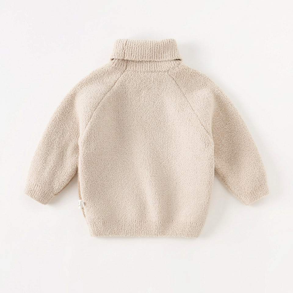 BearKnit – Zacht & Schattig – Kindertrui met Berenprint