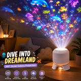 SeaDream – Speels & Leerzaam – 360° Roterend LED Nachtlampje