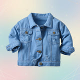 Candy Color Spijkerjas – Lichtgewicht Denim Jacket voor Kinderen