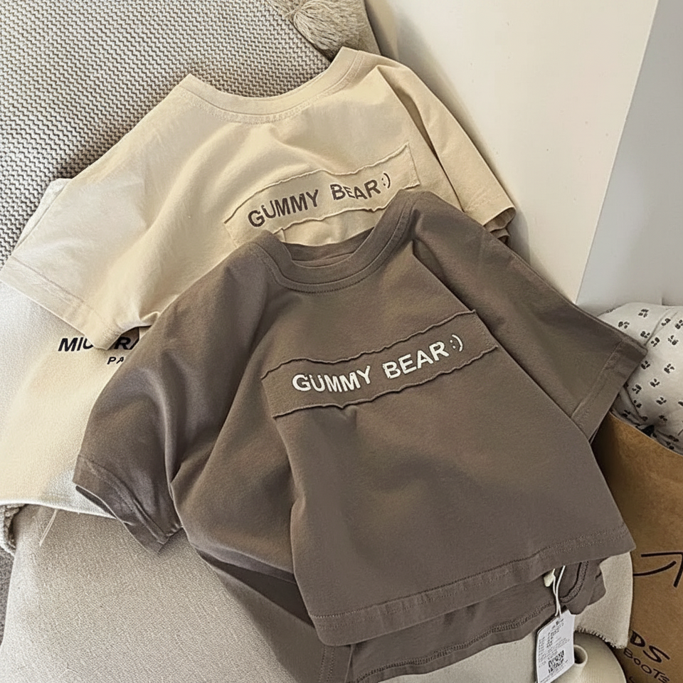 SoftMate – Basic & Stijlvol – Jongens Shirt met Korte Mouwen