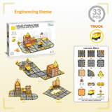 Magnetic Road Blocks – Creatief & Leerzaam – Magnetische Wegen Bouwset