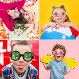 FunGoggles – Grappig & Interactief – Grote Ogen Knipper Bril Speelgoed