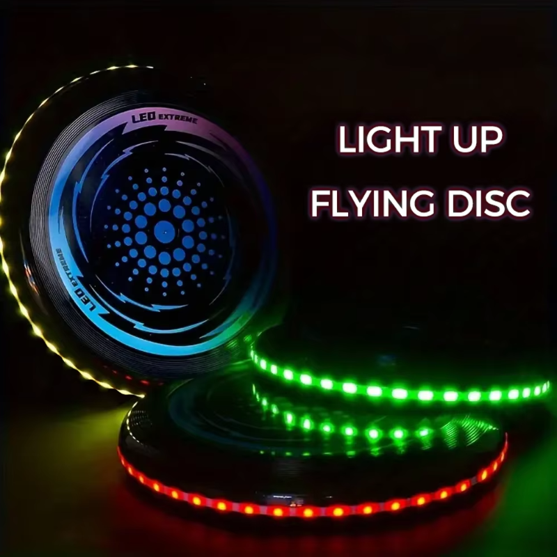 NightFly – Lichtgevend & Stevig – LED Frisbee