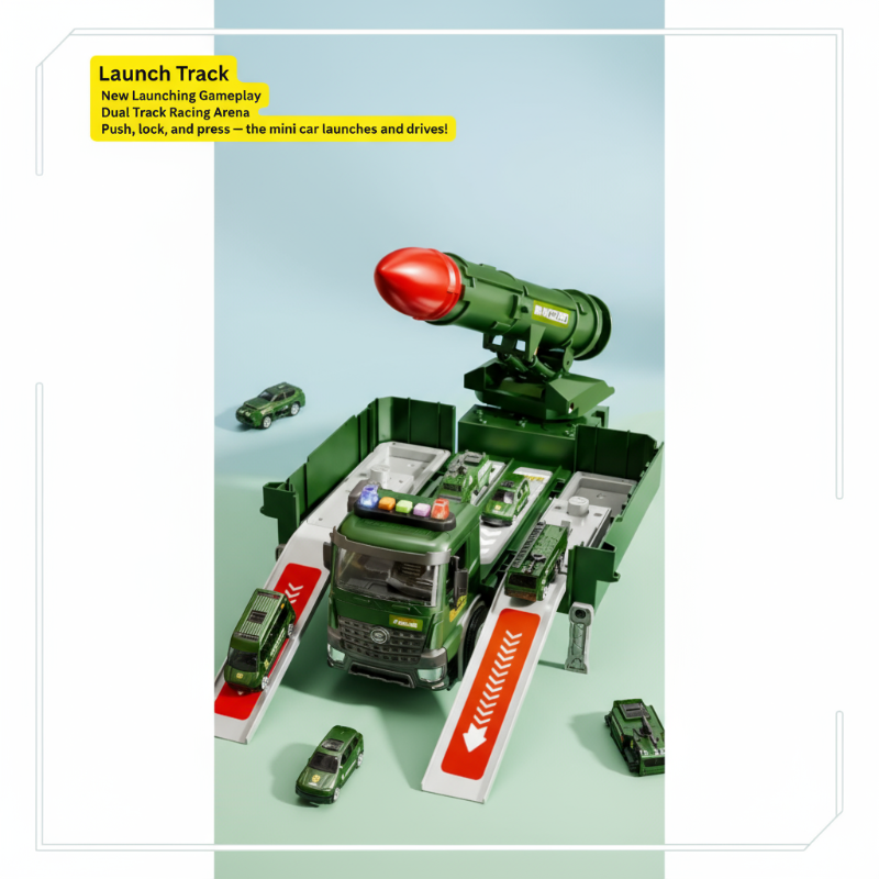 MegaTank – Stoer & Innovatief – Militaire Vrachtwagen
