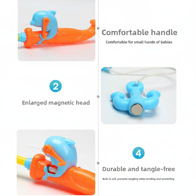 Fishing Game – Leren & Ontdekken – Magnetisch Visspel