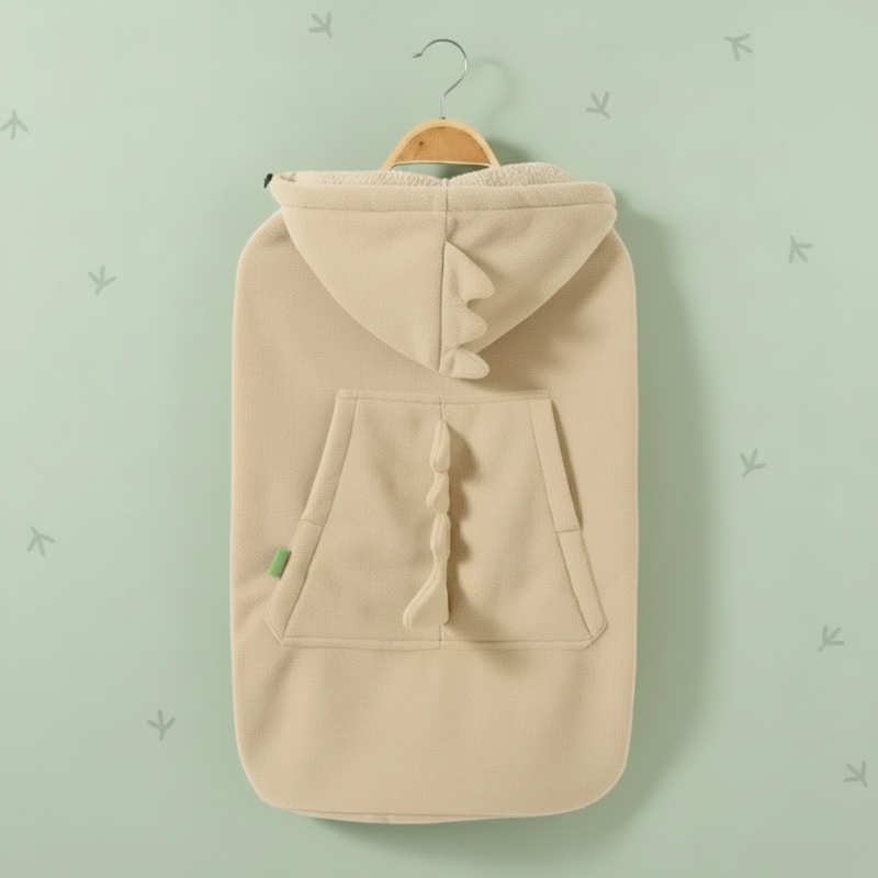 Dinosaur Baby Carrier Cover – Warm & Comfort – Dino Baby Deken