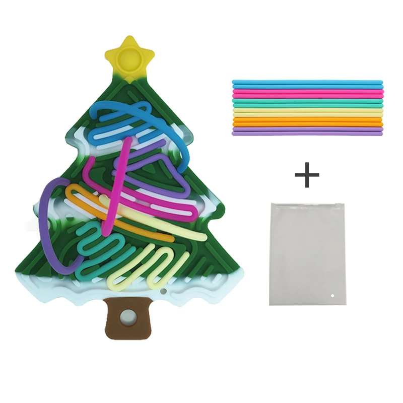 Xmas Tree Fidget Toy™ - Compact, Kerstig & Leuk - Siliconen Fidget Kerstboom