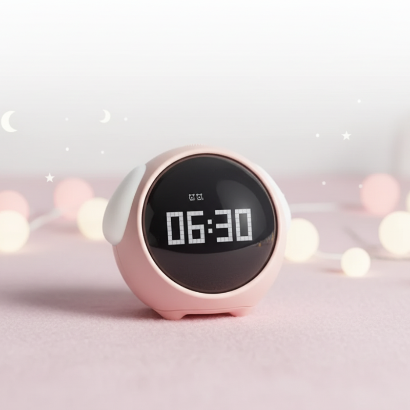 Cute Expression Alarm Clock – Schattig & Praktisch – Kinder Wekker