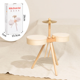 Kids Wooden Drum Toy – Muziek & Creatief – Drum Speelset