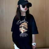 CuteStyle – Trendy & Comfortabel – T-shirt met oversized cartoonprint