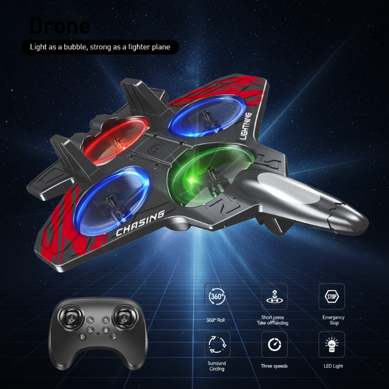 AeroBattle – Actie & Plezier – RC Stunt Vliegtuig Met Licht