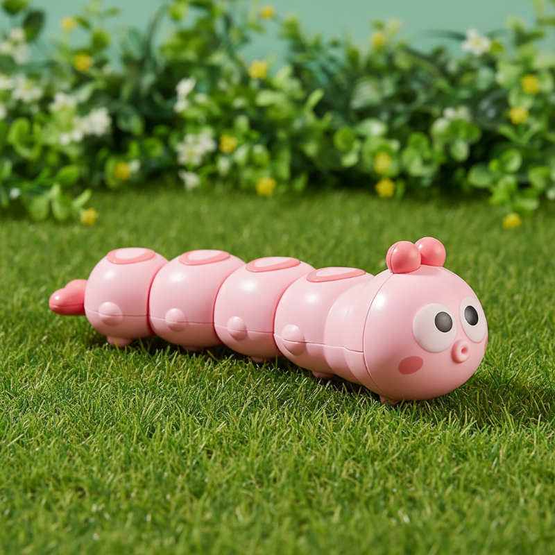 Wind-Up Caterpillar – Speels & Bewegend – Kruip Speelgoed