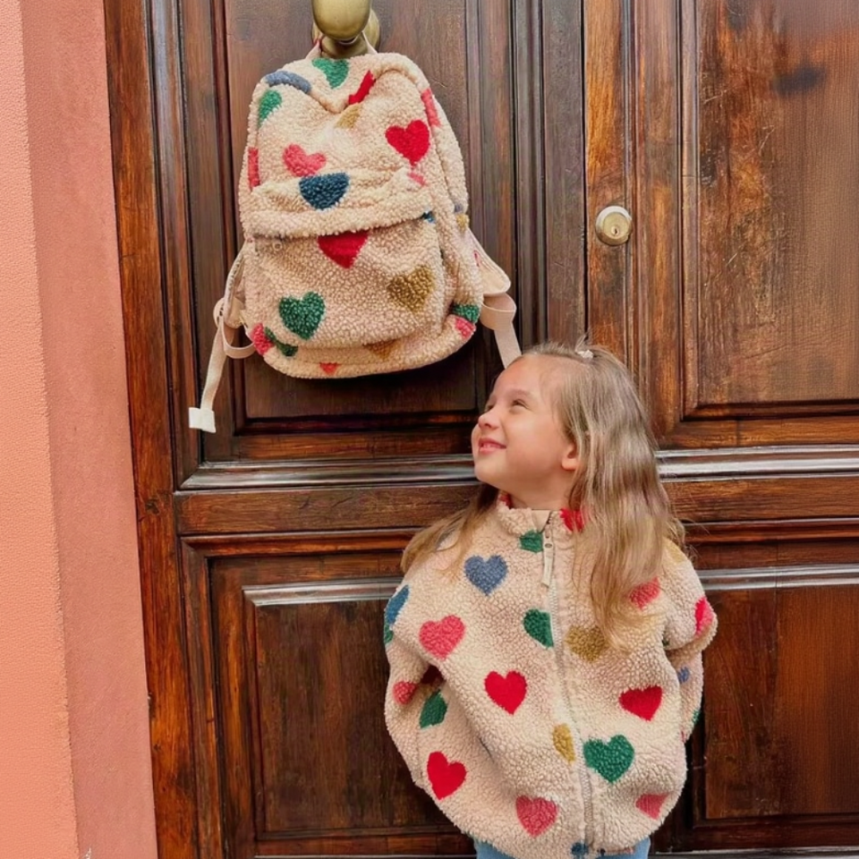FluffyGo – Lief & Trendy – Teddy Rugzak