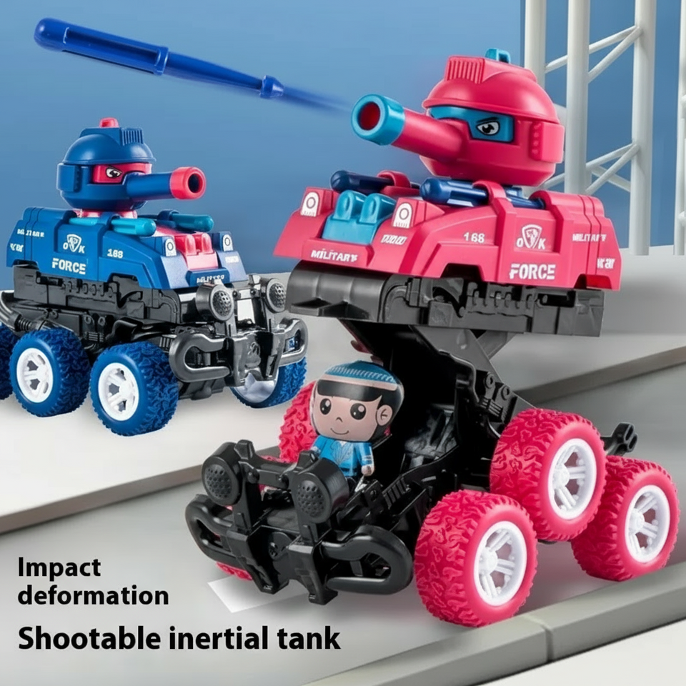 TankHero – Actief & Robuust – Speelgoedtank met Schietfunctie