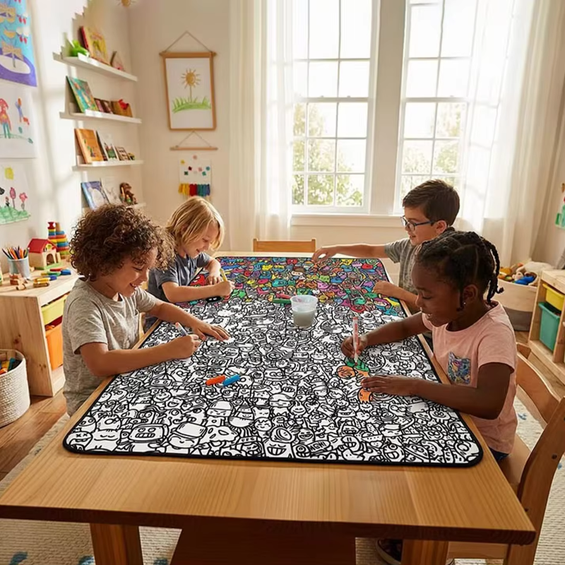 ColorFun – Creatief & Leerzaam – Grote Kleurdeken