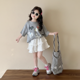 CatFun – Casual & Speels – Katten Print Oversized T-shirt