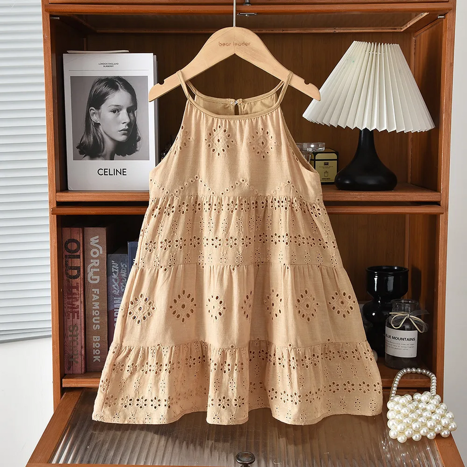BohoBelle – Elegant & Comfortabel – Jurk met Broderie Details